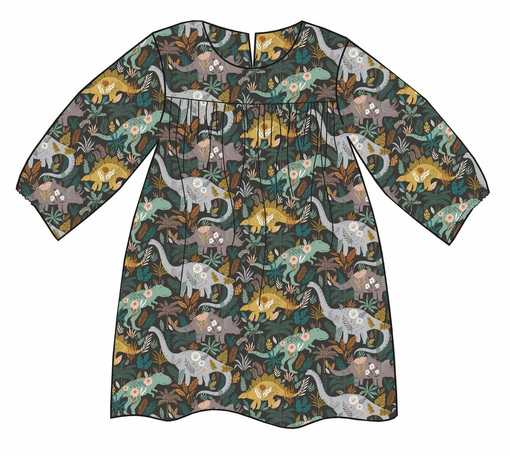 Zara Smock Dress - Two Stitches Patterns - Paper or PDF Digital Download Options - The Eternal Maker - UK Fabric Shop