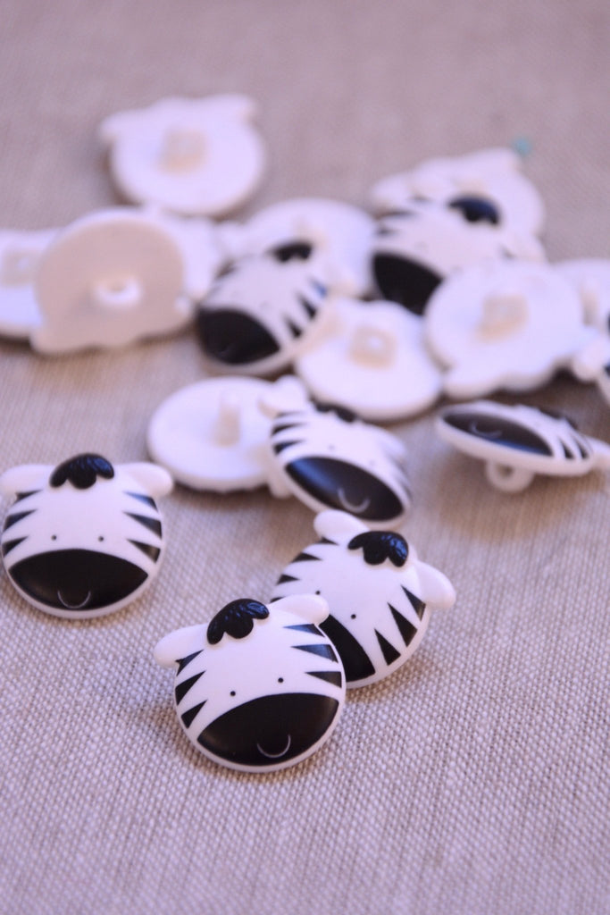 Zebra Faces - 18mm - The Eternal Maker - UK Fabric Shop